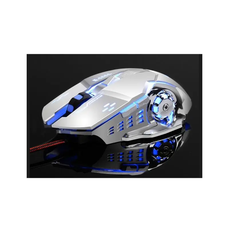 For AULA S20 wired led ergonomic optical desktop computer laptop office gaming mice pc game usb mouse