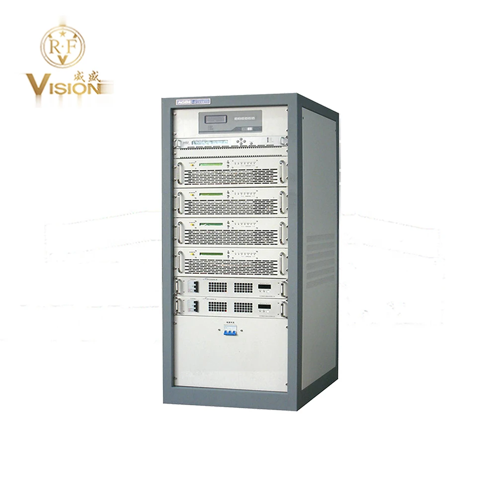 1KW VHF Professional Analog Digital TV Signal Television Station Transmitter FM Broadcast Transmitter for TV Stations
