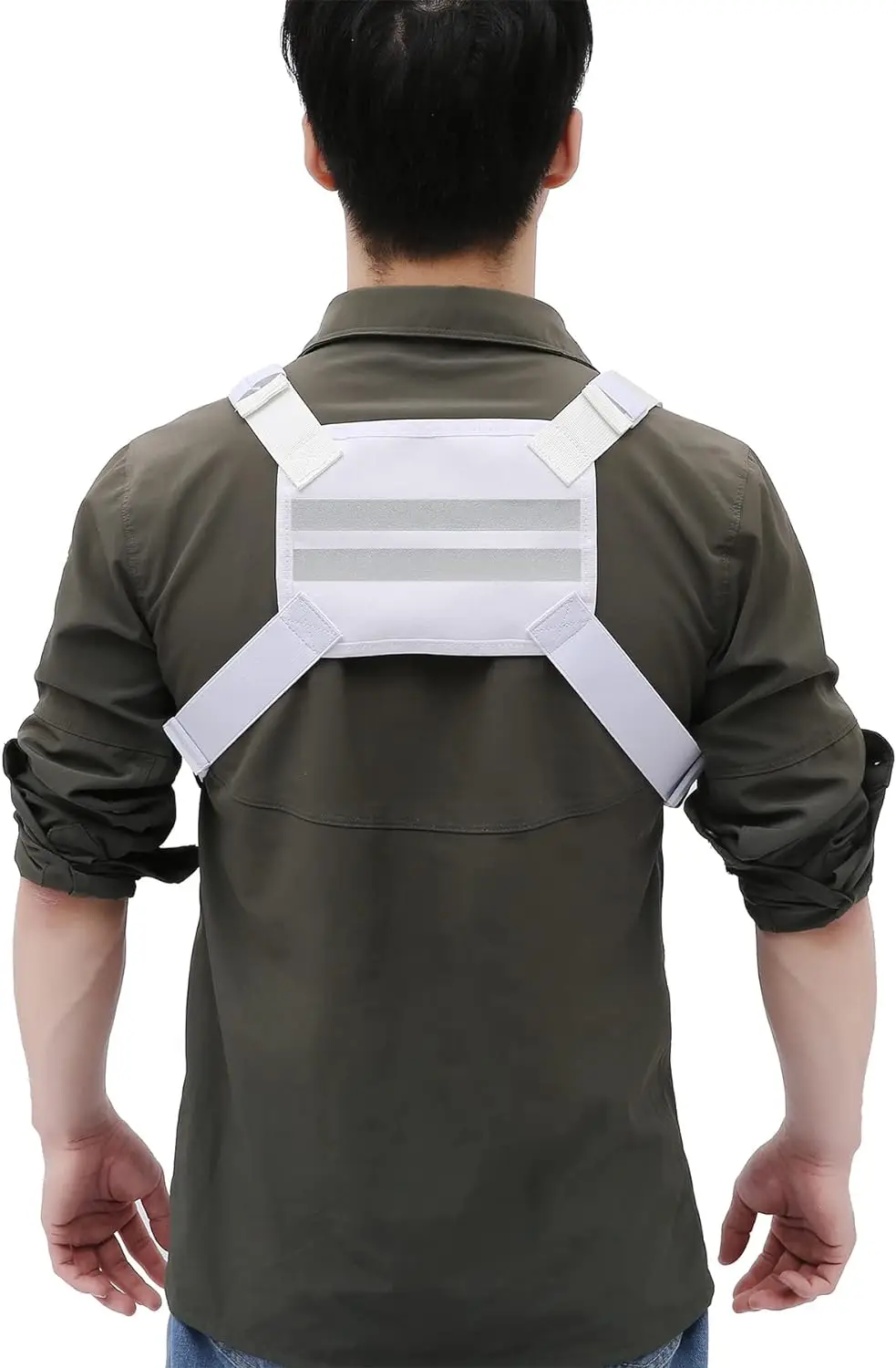 Custom Tactical Outdoor Sports Utility Chest Bag Lightweight Oxford Running Chest Pack Vest For Men