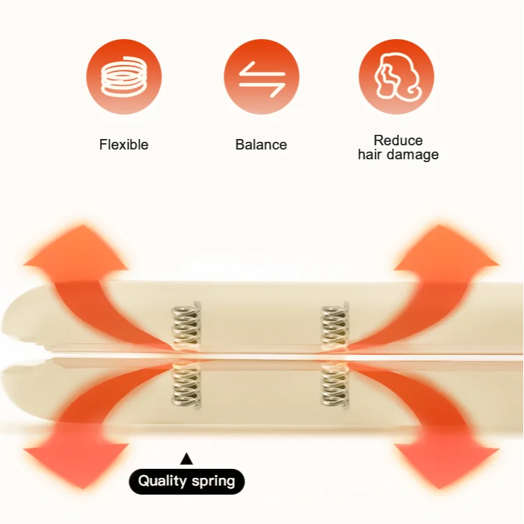 Professional Salon Negative Ion Hair Straightener Titanium Fast Heat Up Electric Ceramic Coating Hair Straightener Flat Iron