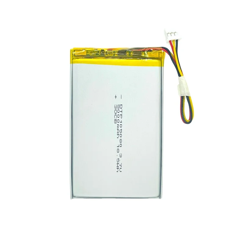 UL Certified Rechargeable High Power Lithium ion 3.7v 105080 5000mah Lipo Battery Cell for Power Bank Laptop and Mobile Phone