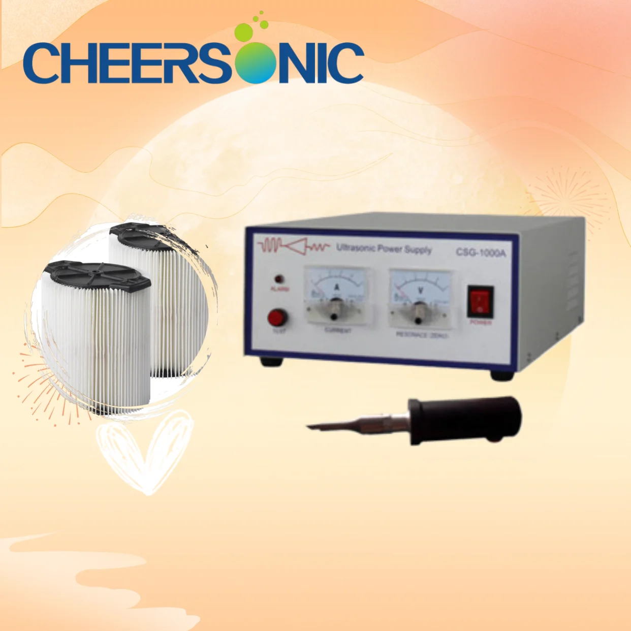 Manual Ultrasonic Welders Leather Felt Welding Machine