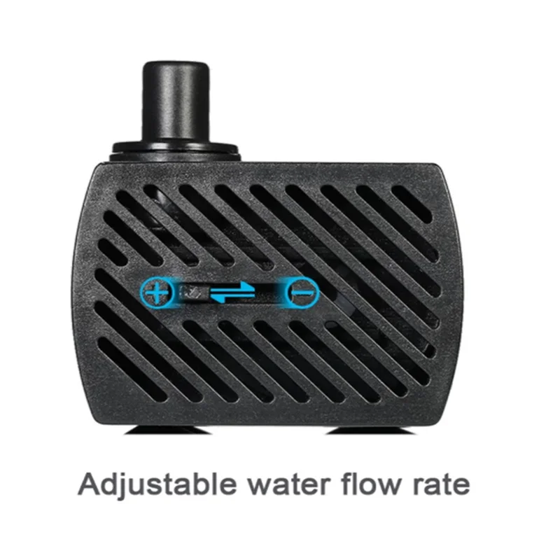 zaohetian  Small power water landscape hydroponic indoor fountain pumm fish pond fountain pump aquarium water pump 3W