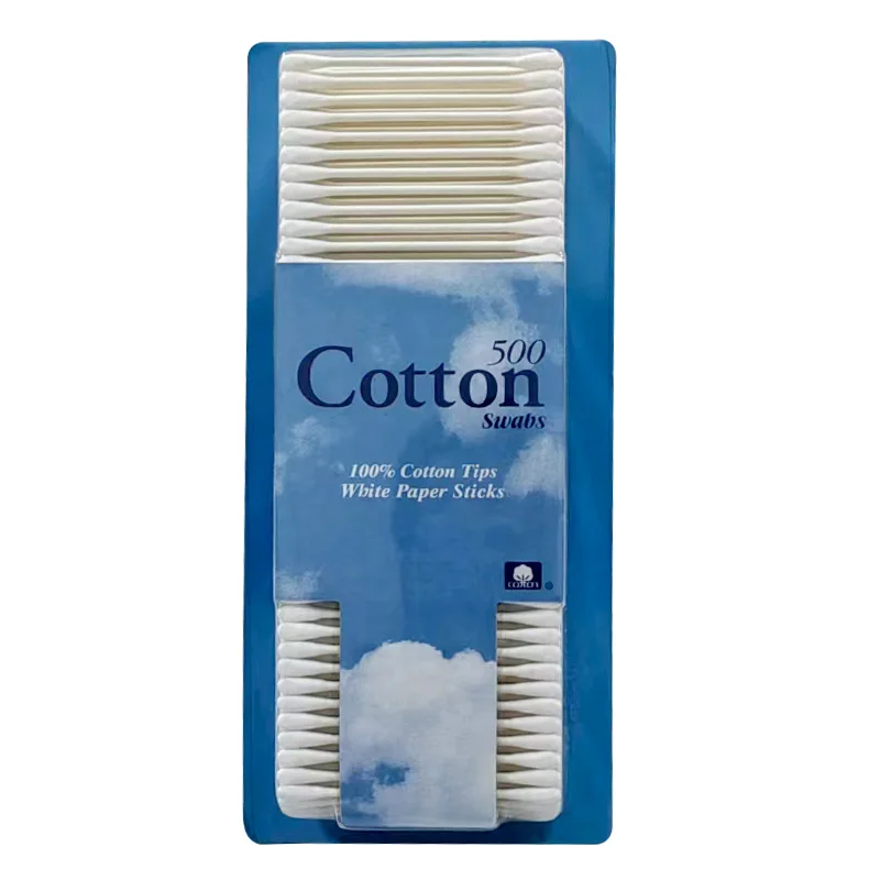 Disposable Bamboo Sticks Cotton Bud Coton Tige Cleaning Ear Coton Tige Qtips Cotton Swab