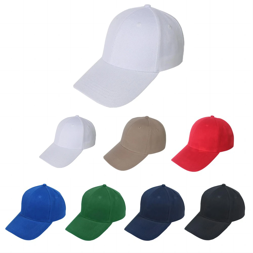 Wholesale 6 Panel Plain Custom Logo Embroidered Sublimation Acrylic Flex Fit Unisex Blank Dad Hat Baseball Cap