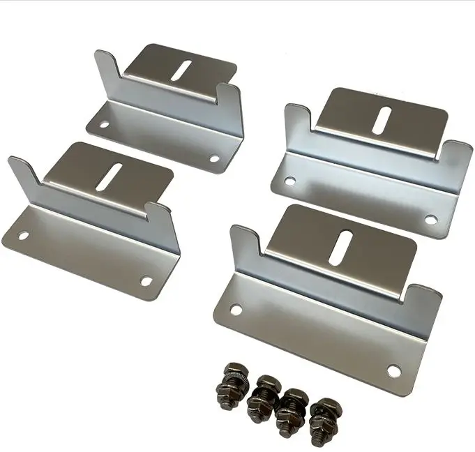 4pcs Yacht Solar Panels Aluminum Z Mount