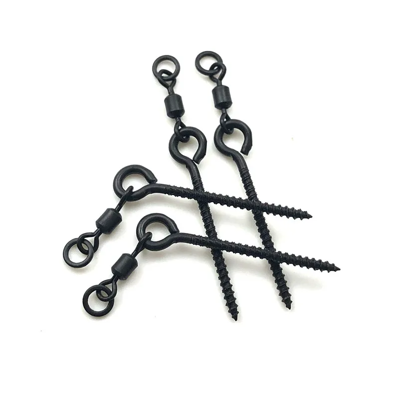 carp fishing swivel bait screw for boilies pop up corn terminal tackle accessories