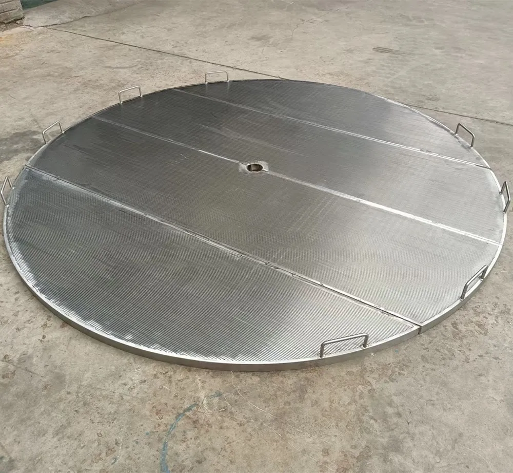 Stainless Steel 316L Wedge Wire Screen Catalyst Support Grids Reactor Internals