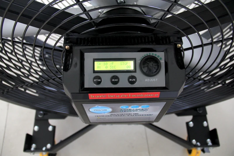 1.5m/5ft electric oscillating standinline exhaust fan portable electric standing giant fan