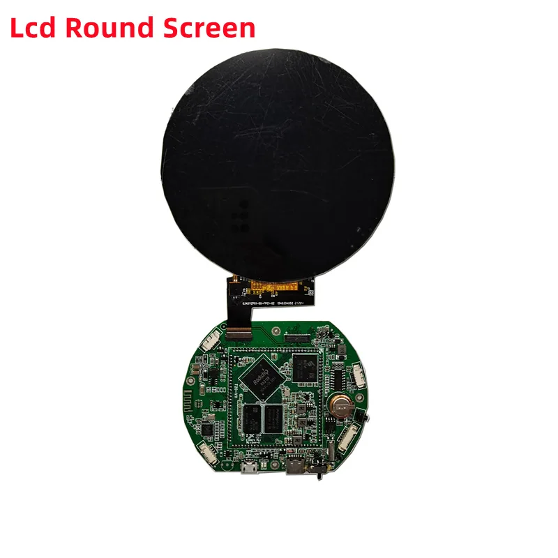 Custom Size Oem Circular Media Player Tft Ips Touch Lcd Screen Panel  Board Kits 2K 4K Android Circula Round Lcd Monitor Display