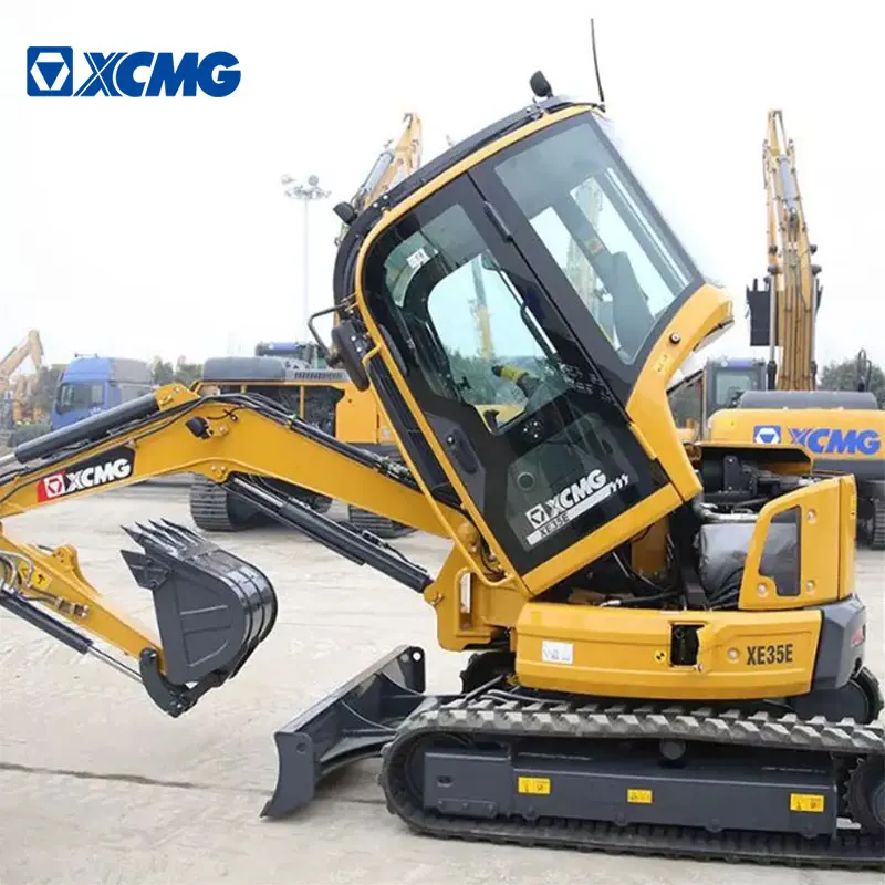 XCMG официальный б/у мини-экскаватор XE35E 3t маленький мешочек Мини-мешочек для продажи