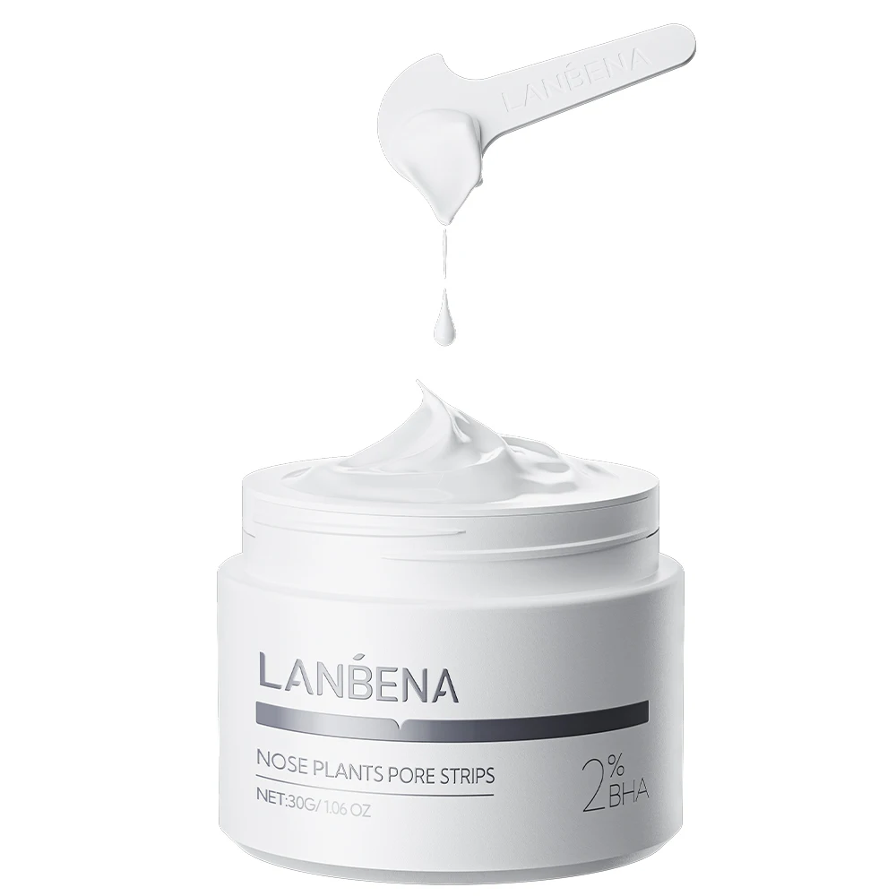 Lanbena black head remover mask peel off nose strips pore cleaner skin care for all skin stype