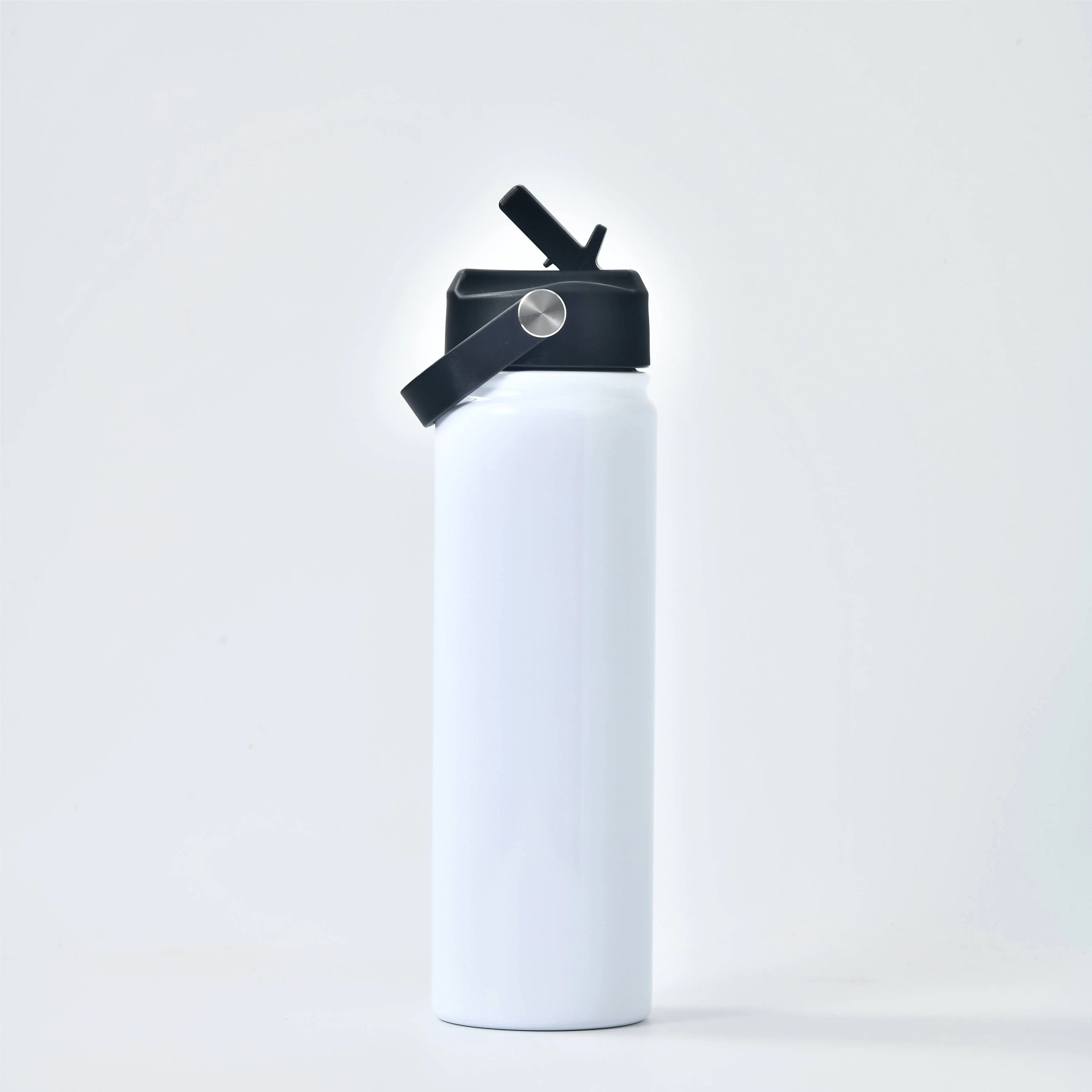 US RTS sublimation 20oz sport water bottle Total straight non tapered all straight Tall skinny slim with flip straw for travel