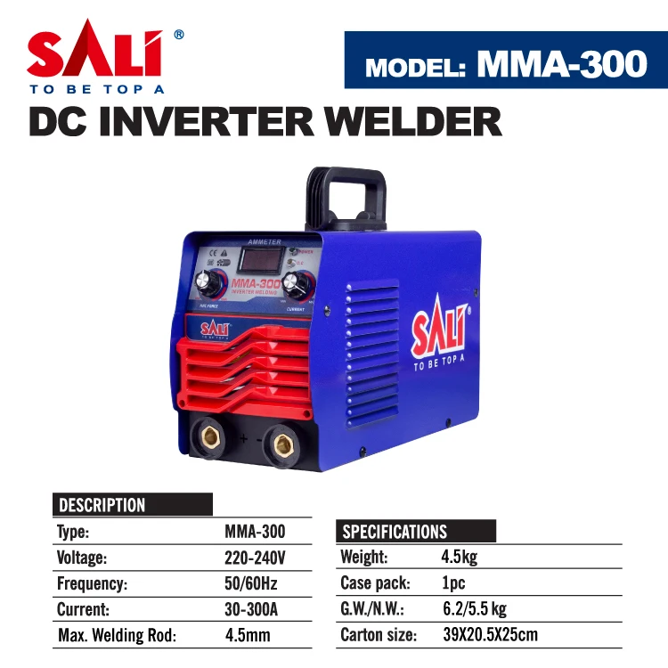 SALI MMA-300 Digital IGBT inverter MMA welding machine