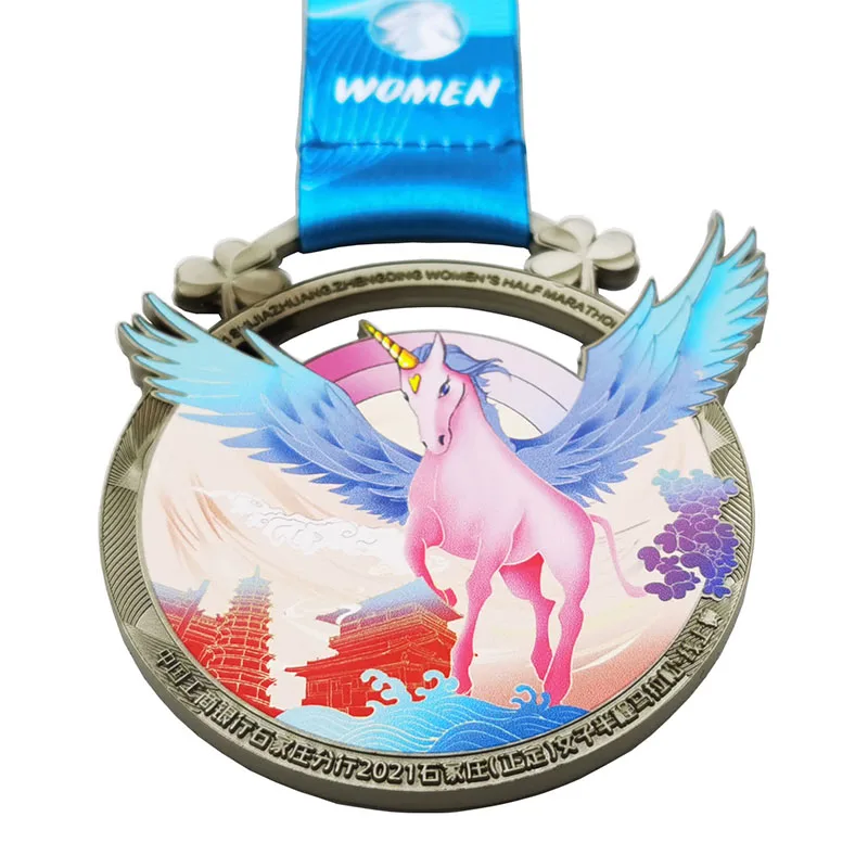 Sports Medal Maker Gold Silver Bronze Metal Medallions Simple Blank Manufacturer in China Medal Display Europe Custom Medals