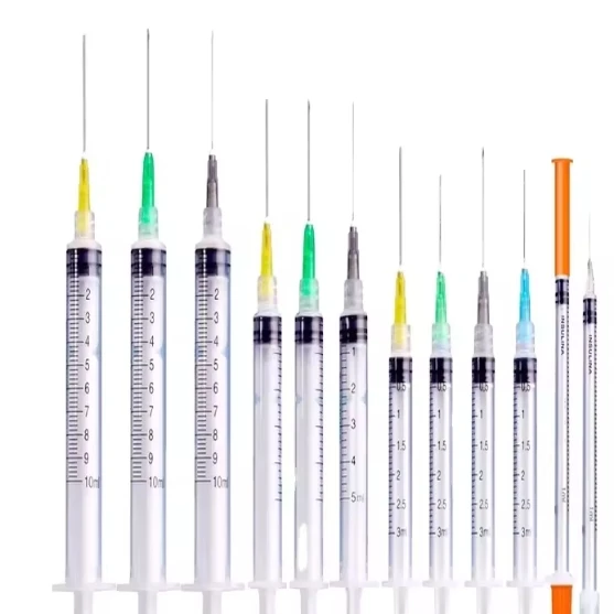 Hot selling medical safety disposable needles vaccine 1ml 1cc luer slip or lock syringe