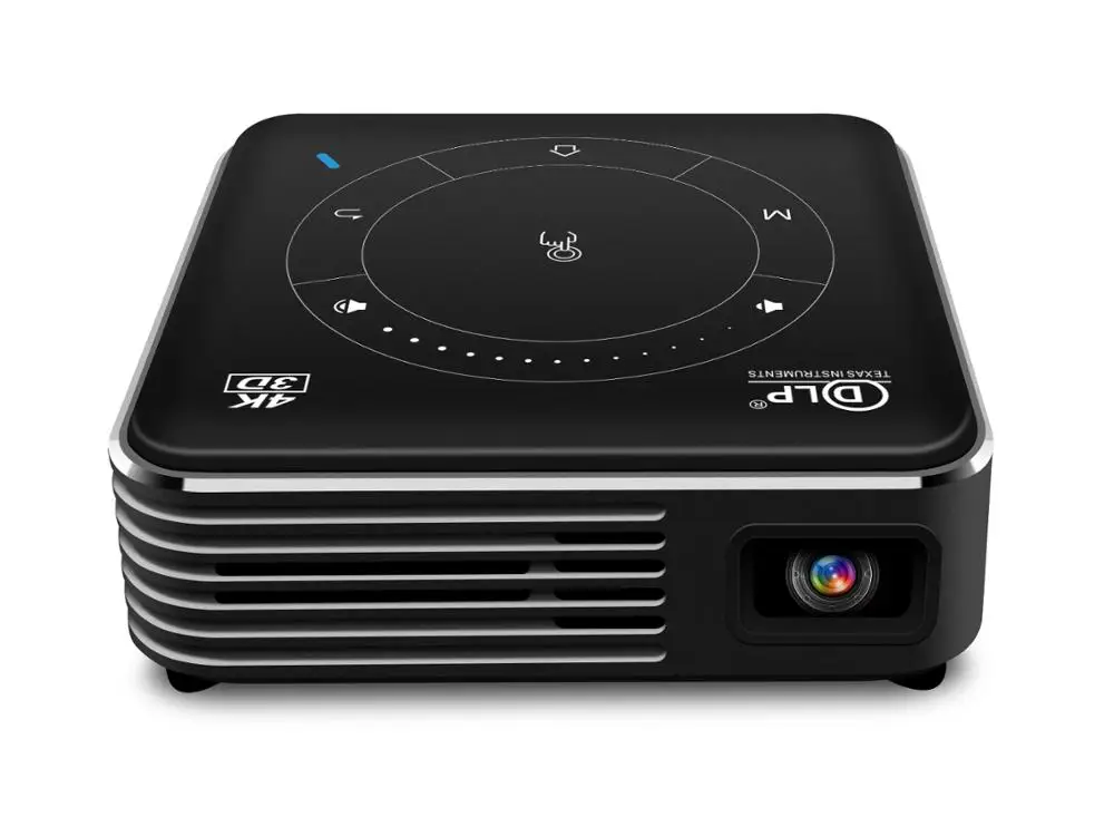 
LSP Portable mini pico smart Android 9.0 DLP 3D Projector P11 with 4k video playback 
