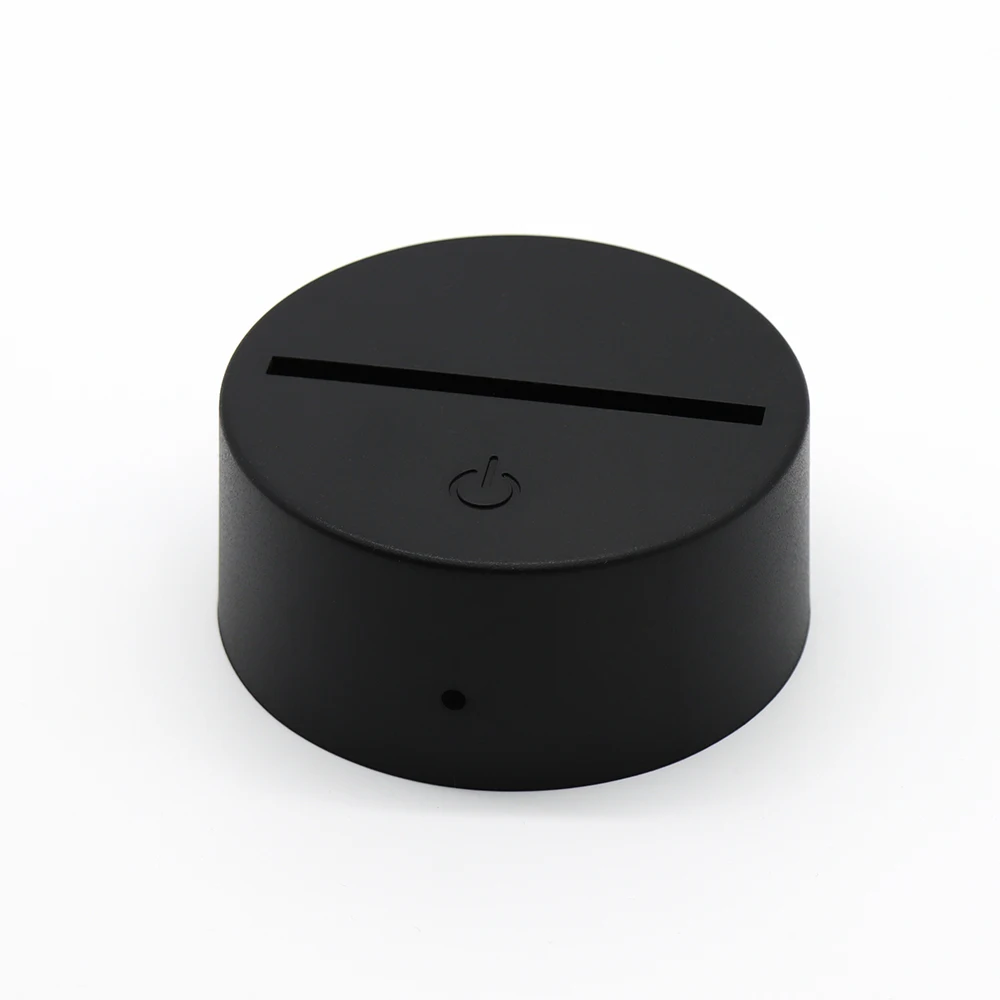 7 Colors Acrylic Plexiglass Touch Show Display Stand 3d Led Night Light Lamp Base With Remote Control Usb Cable