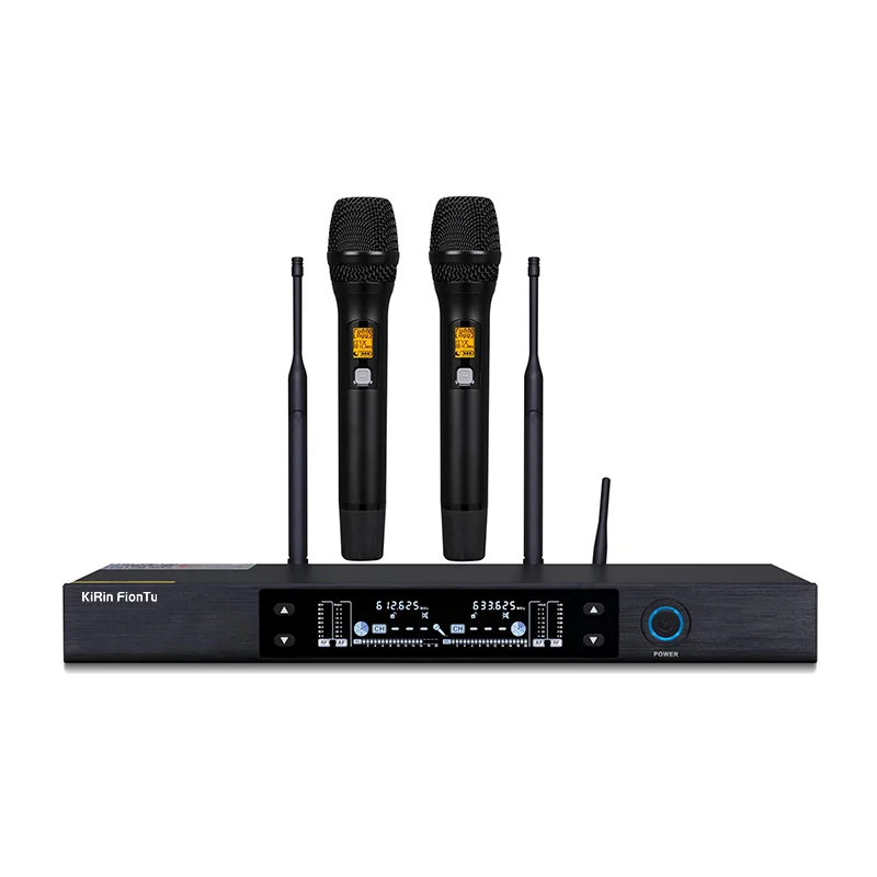 The new fully intelligent high-quality true diversity home wireless handheld microphone system