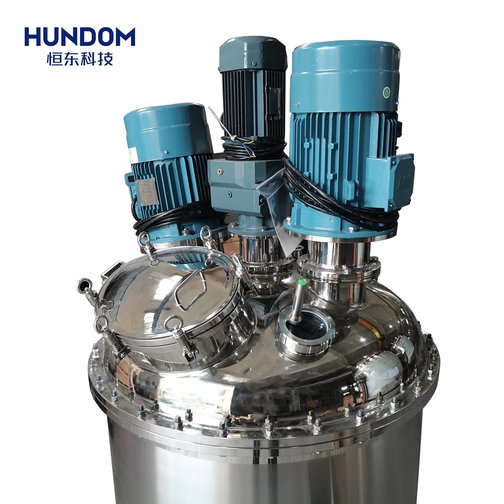 Mixing tank with agitator chemical liquid mixing tank with heater jacket stainless steel mixing tank