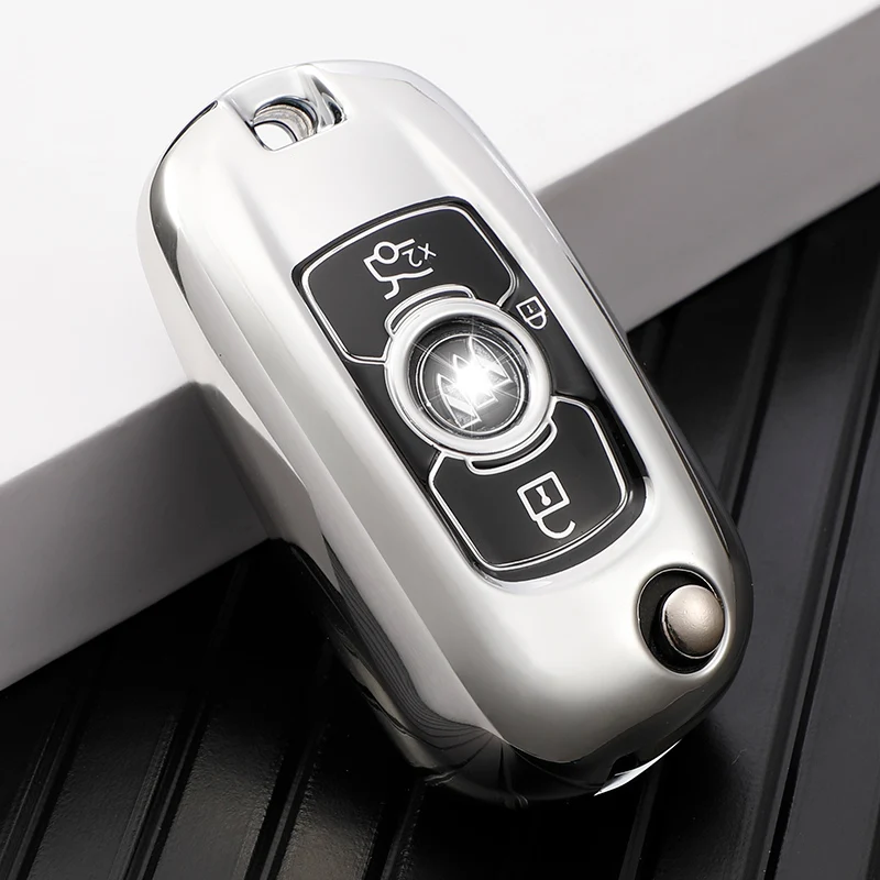 Car Logo New soft TPU Car Key Case Cover for Buick VERANO ENCORE GX GL6 for Opel Vauxhall Astra K Corsa E Protector Shell