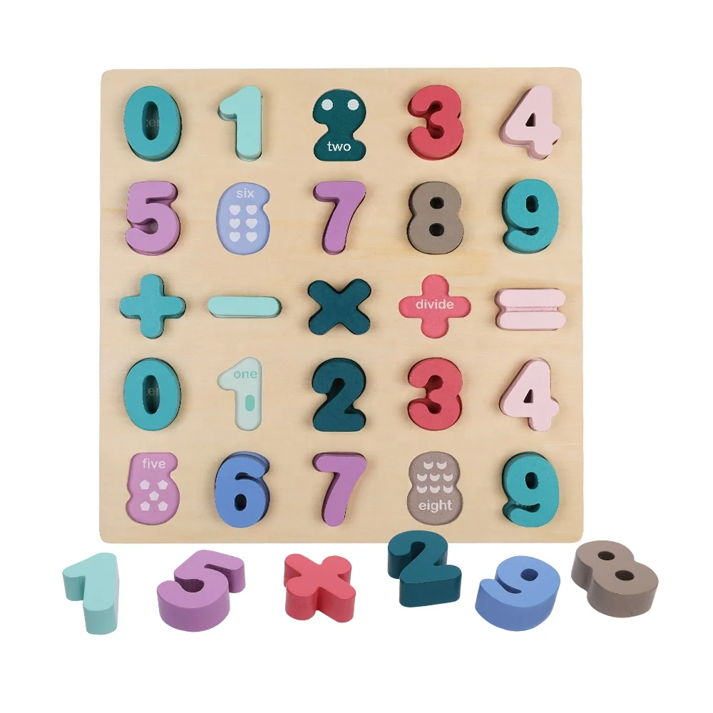 Распродажа 3d развивающая деревянная головоломка серии 1 ~ 9