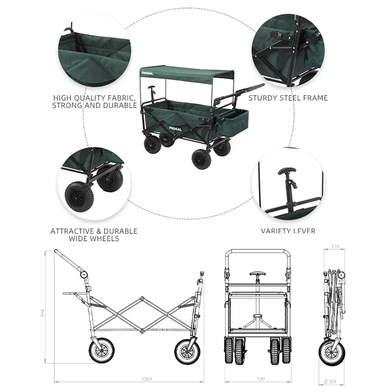 Stroller Hot Sell New Leather Baby Carriage Space Business Kids Gifts Travel Folding Wagon With Canopy