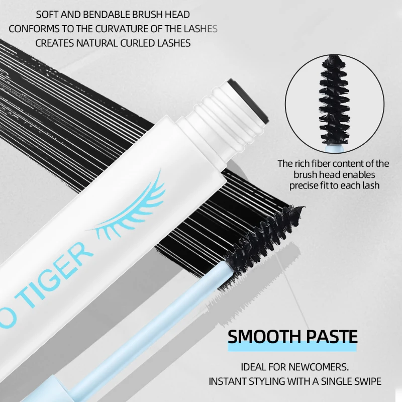 Private Label Custom 4D Curling Long Lasting Fiber Lash YOOTIGER 736 Waterproof Mascara