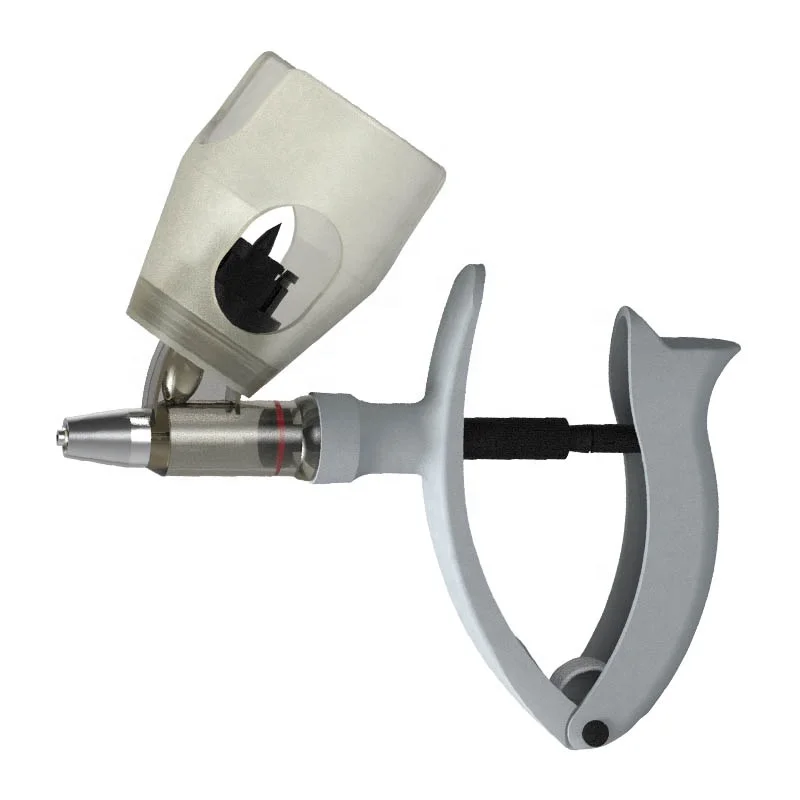 CE 2 мл 5 скот Luer замок непрерывной инъекции инжектор пистолет ветеринарная вакцина автоматический шприц для птицы