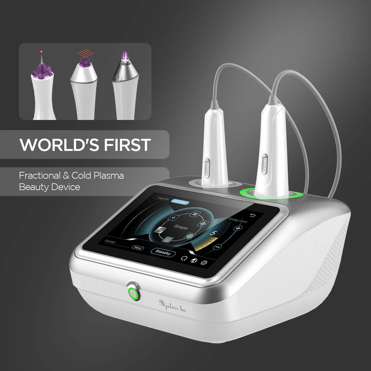 2024 Newest 3 in 1Cold & fractional plasma machine / LEAFLIFE ion plasma shower / Anti-aging Lifting professional plasma device