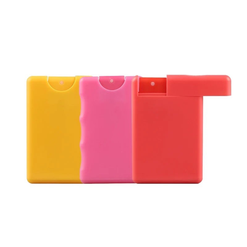 Полипропиленовый пластиковый дезинфицирующий средство для рук, 20 мл, портативный карманный спрей для кредитных карт