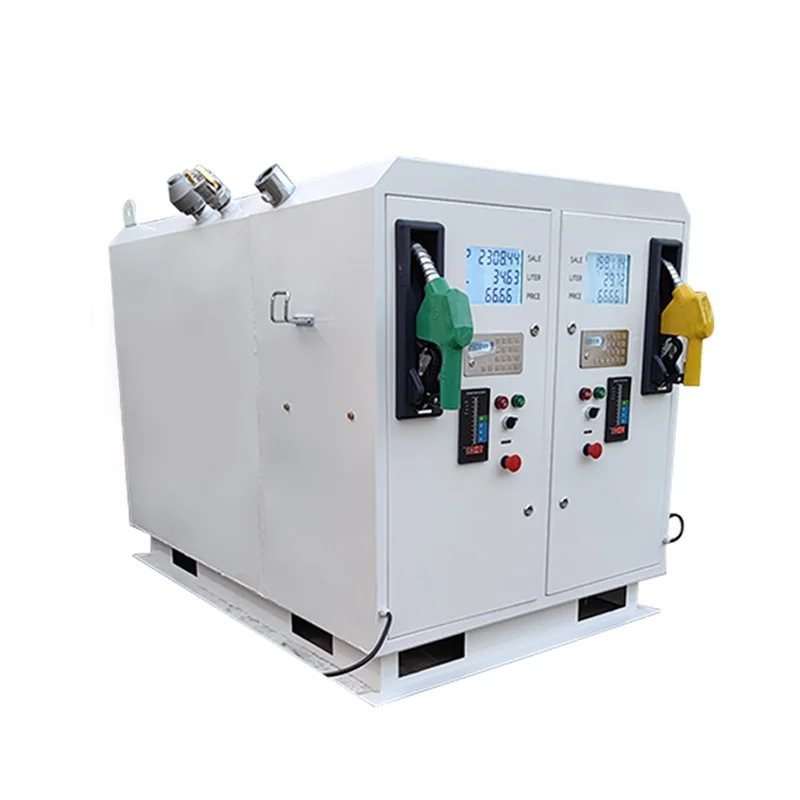 Micro gas station portable fuel dispenser with tank ZHXF mobile fuel station