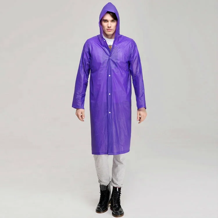 Adult plastiv EVA raincoat waterproof custom safety full body