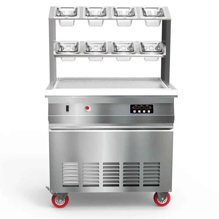 Manufacturers Direct Selling Cold Plate For Ice Cream Roll Stir Fry Ice Cream Maker