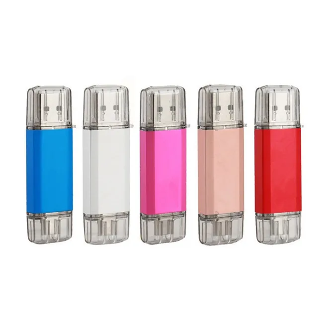 High quality USB 2.0  and 3.0 2in1 type-C usb flash drive pendrive 8gb 16gb 32gb 64gb 128gb 256gb