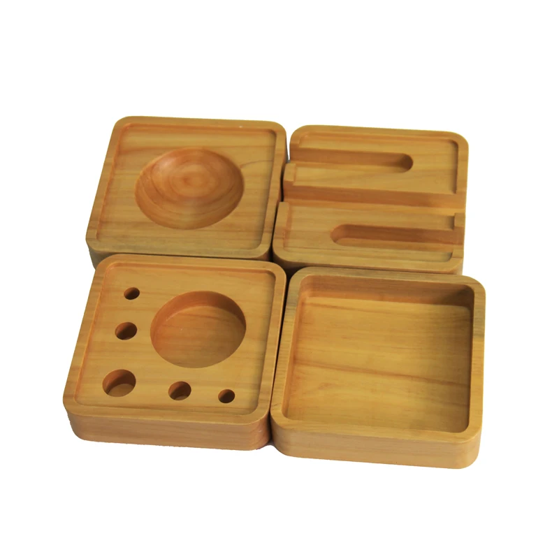 Bamboo Pencil Holder Desk Organizer Rack