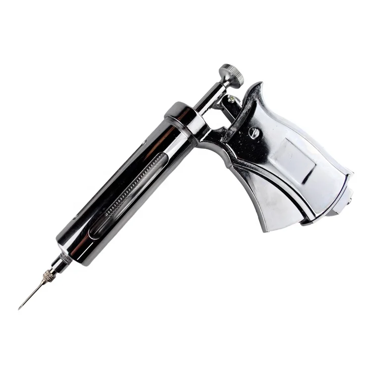 Automatic Animal Vaccine Continuous Injector Syringe Gun