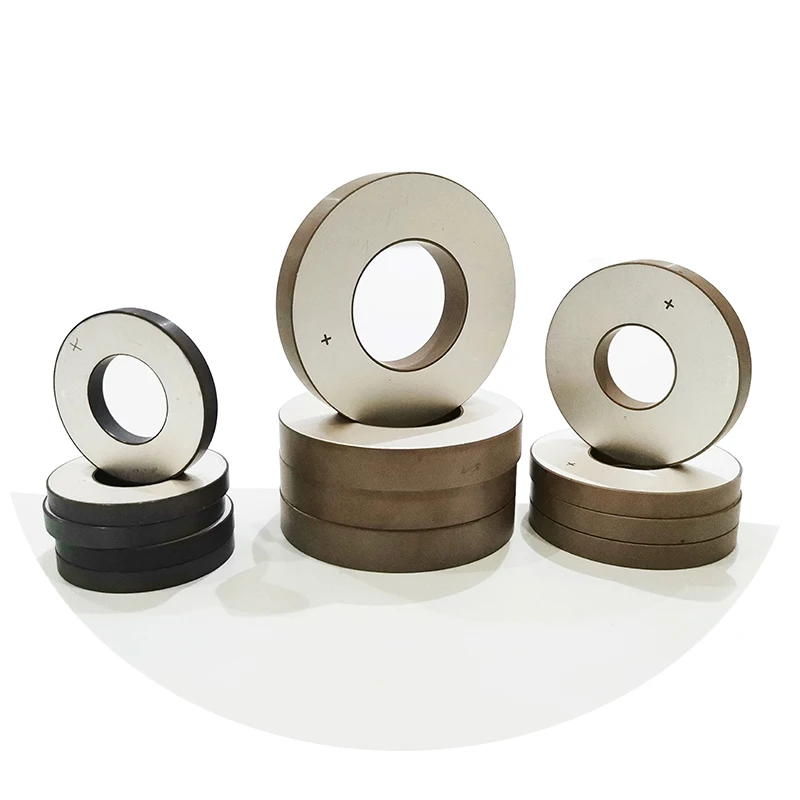 Pzt4 Pzt5 Pzt8 Material Piezo Ceramic Tube Disc Ring Different Piezoelectric Ceramic Pzt For Ultrasonic Transducer