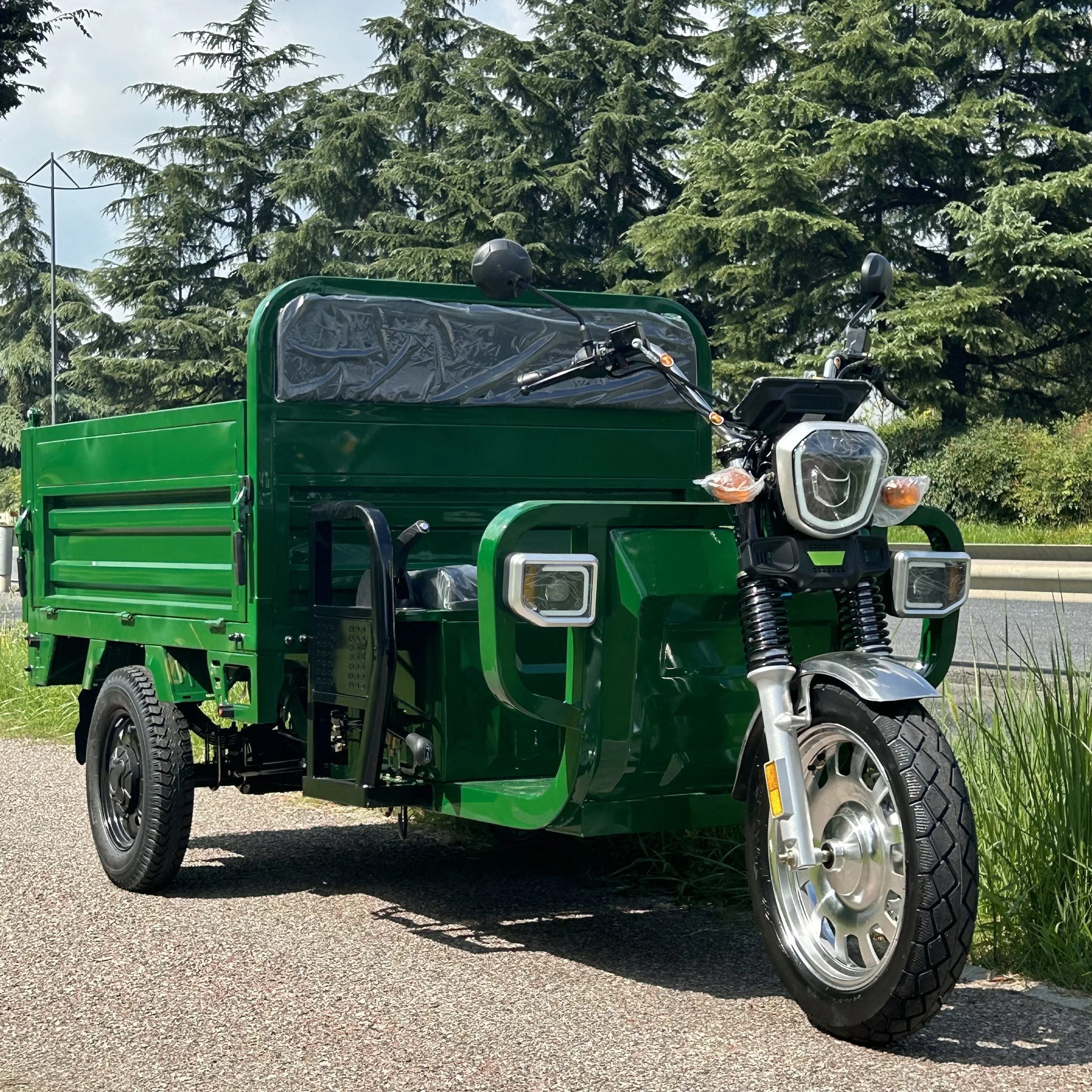3 Wheels Cargo Electric Scooter Road Approved Ultra Robust 3000W/ 45ah Electric Tricycle