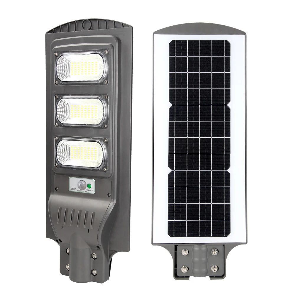 Easy install all in one solar led street light IP65 outdoor ABS housing with pole wholesale led prices list