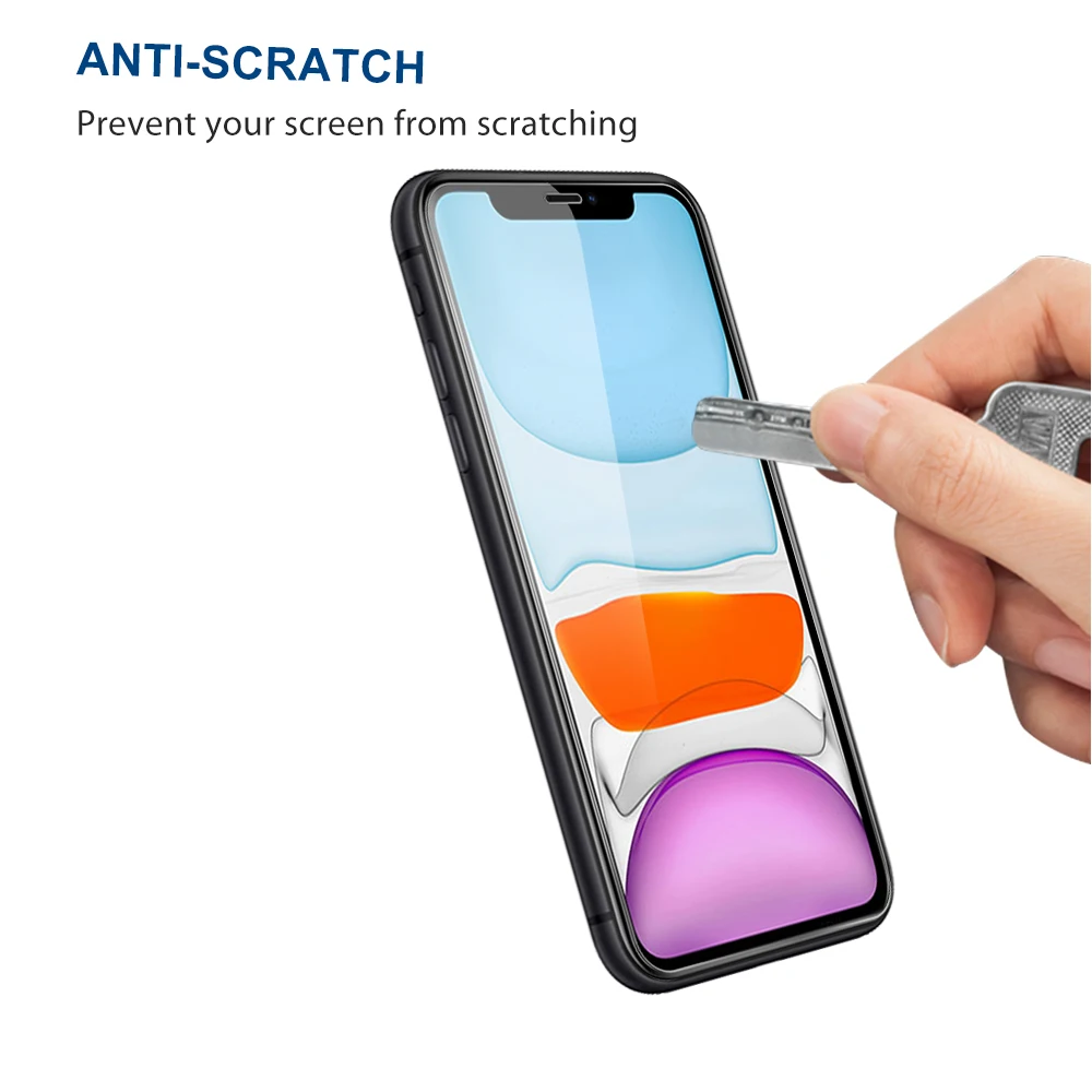  3 упаковки 2.5D Закаленное стекло для iphone 12 pro max Защита экрана Розничная
