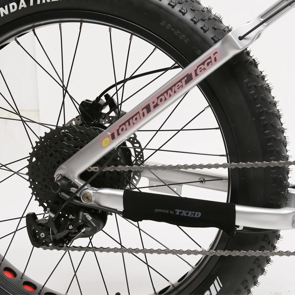 
750W full suspension electric fat bike 