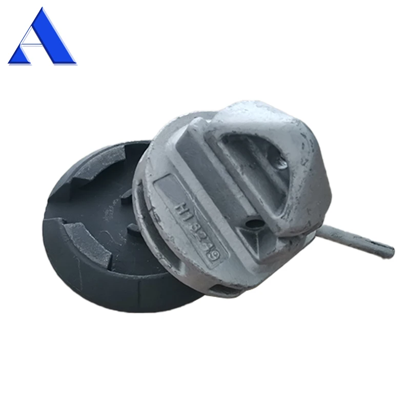 DNV GL Certified Galvanized Round Breech Container Bottom Twist Lock