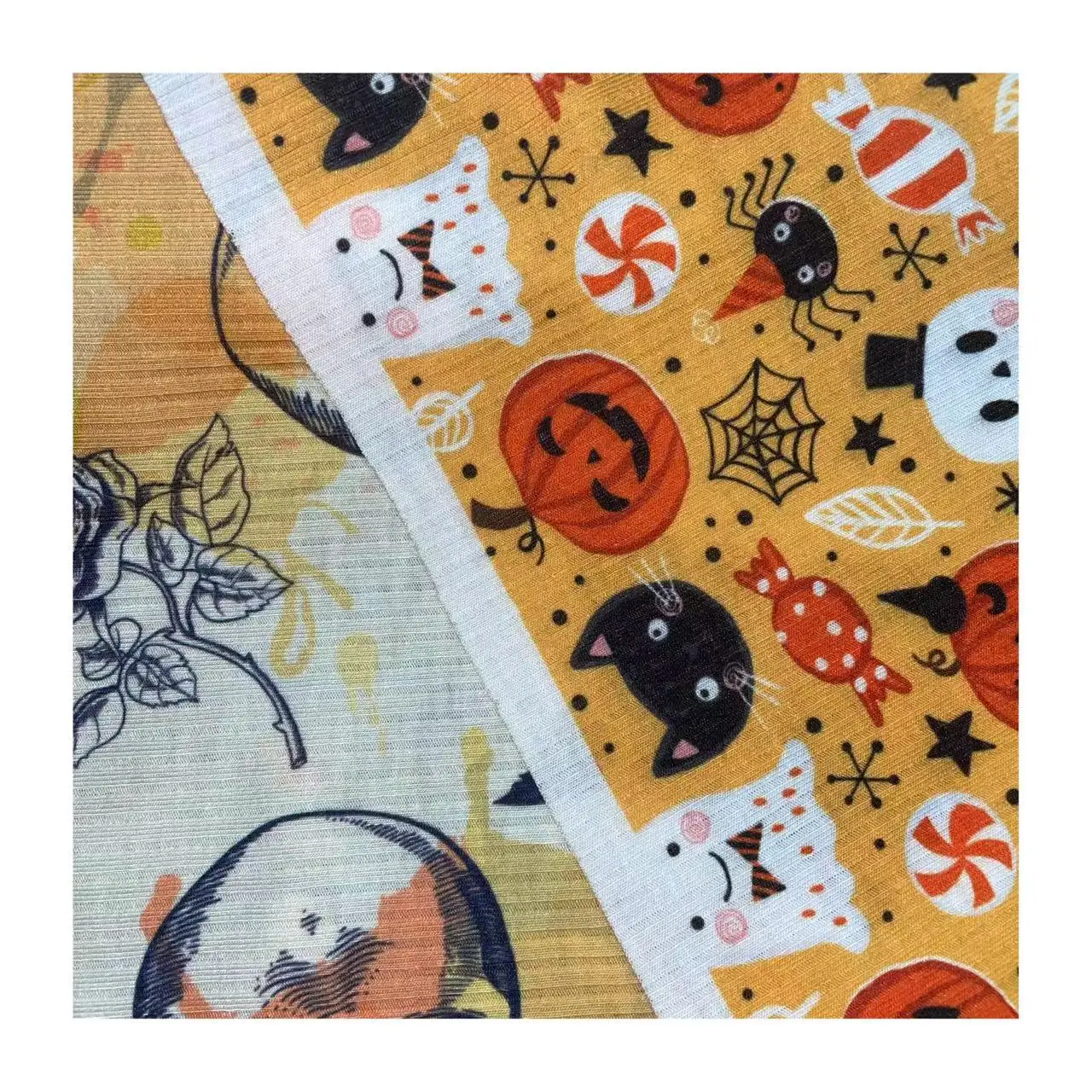 Wholesale winter soft 4 way stretch knit 4*2 rib fabric 100% cotton 190gsm kids for garment