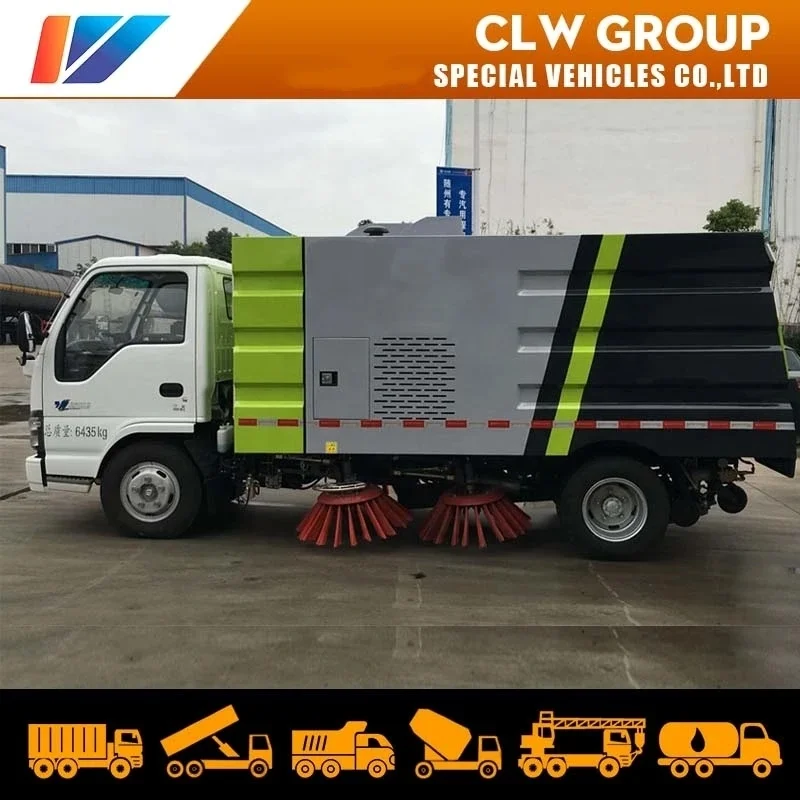 JAPAN I suzu 4 куб. М бак для пыли 1,5 куб. М резервуар для воды вакуумный мини-очиститель дорог для продажи