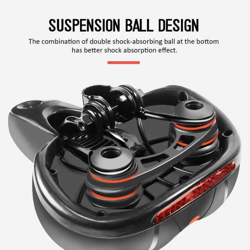 
GEL Bicycle Saddle Men Women MTB Road Cycle Saddle Covers Hollow Breathable Comfortable Soft Cycling Seat Soft Bike Seat Cushion 