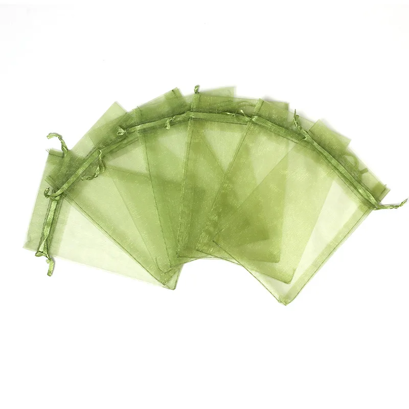 Hot sales gauze fabric bag sheer organza fabric for gift net bag