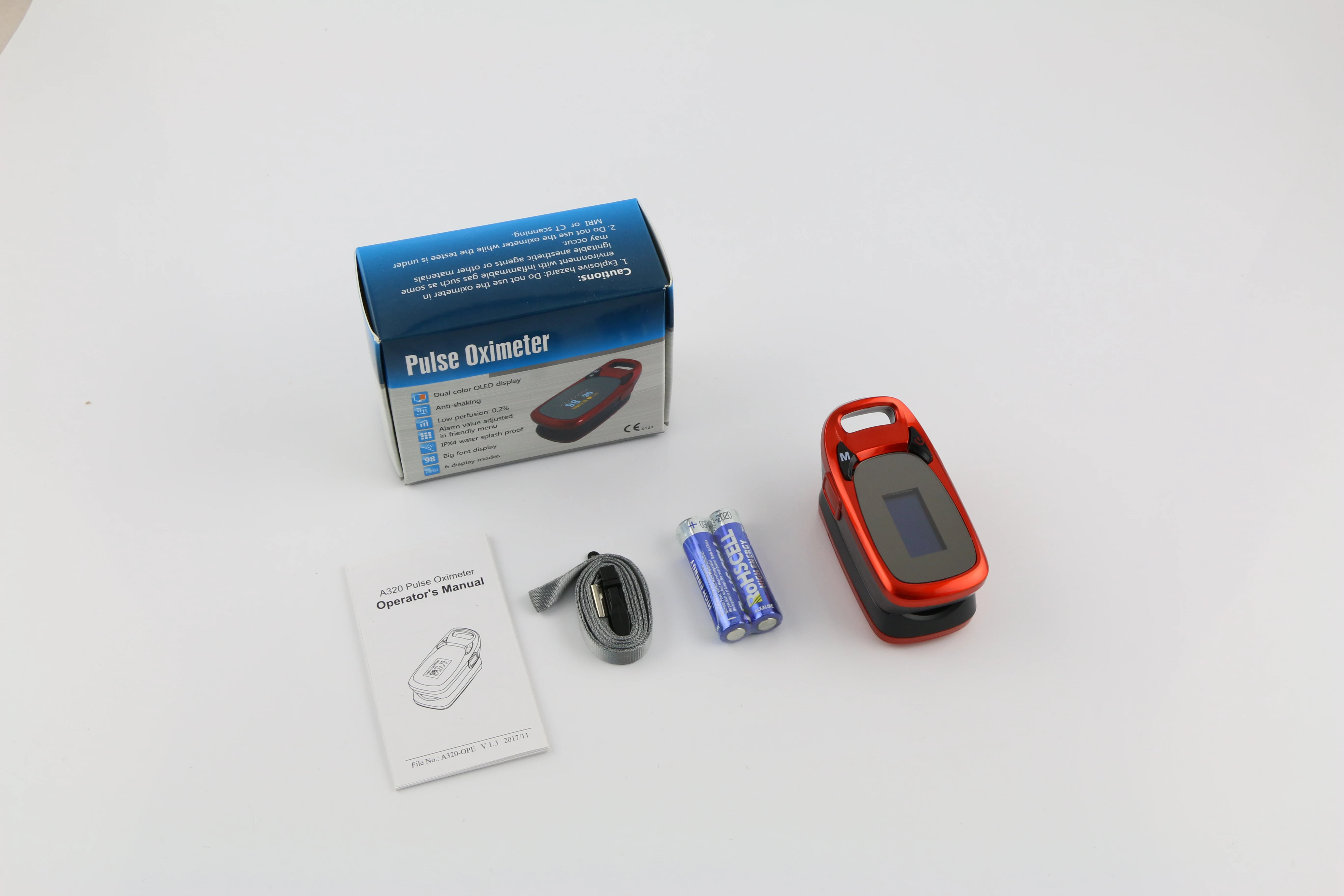 
Pulse Oximeter Medical Oxygen Saturation Monitor Finger Pulse Oximeter 