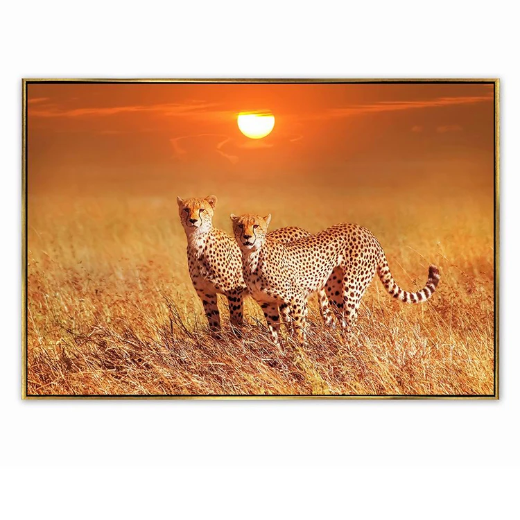 Animal Painting Hand Made Oil Large Canvas Painting 3D Oil Painting On Canvas
