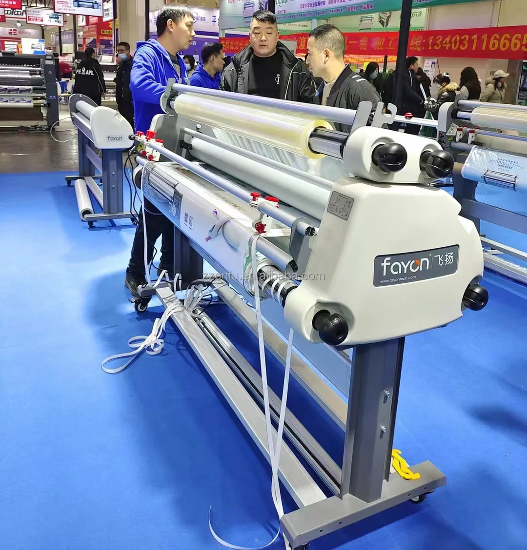 Factory Direct Supply Hot and Cold Single Side Roll Lamination to Laminator 1600mm With Cutting Knife